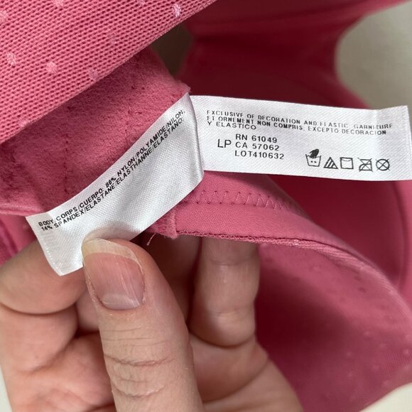 Wacoal Womens Pink Bra US 34DDD Underwire Back Appeal t-shirt bra 853303 - Picture 4 of 6
